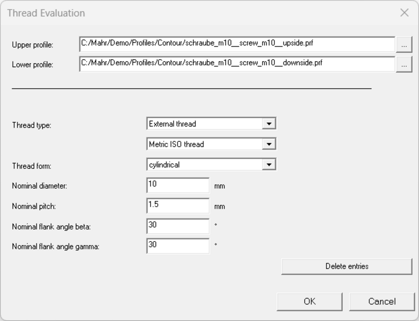 快速简便测量程序