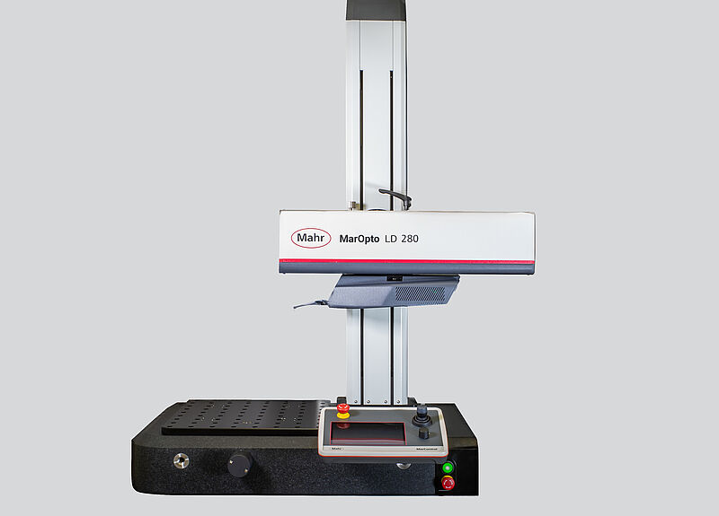 The MarOpto LD 280 Aspheric is a high-precision, tactile contour measuring device that Mahr has developed specifically for measuring optical components. The MarOpto LD 280 Aspheric is a high-precision, tactile contour measuring device that Mahr has developed specifically for measuring optical components.