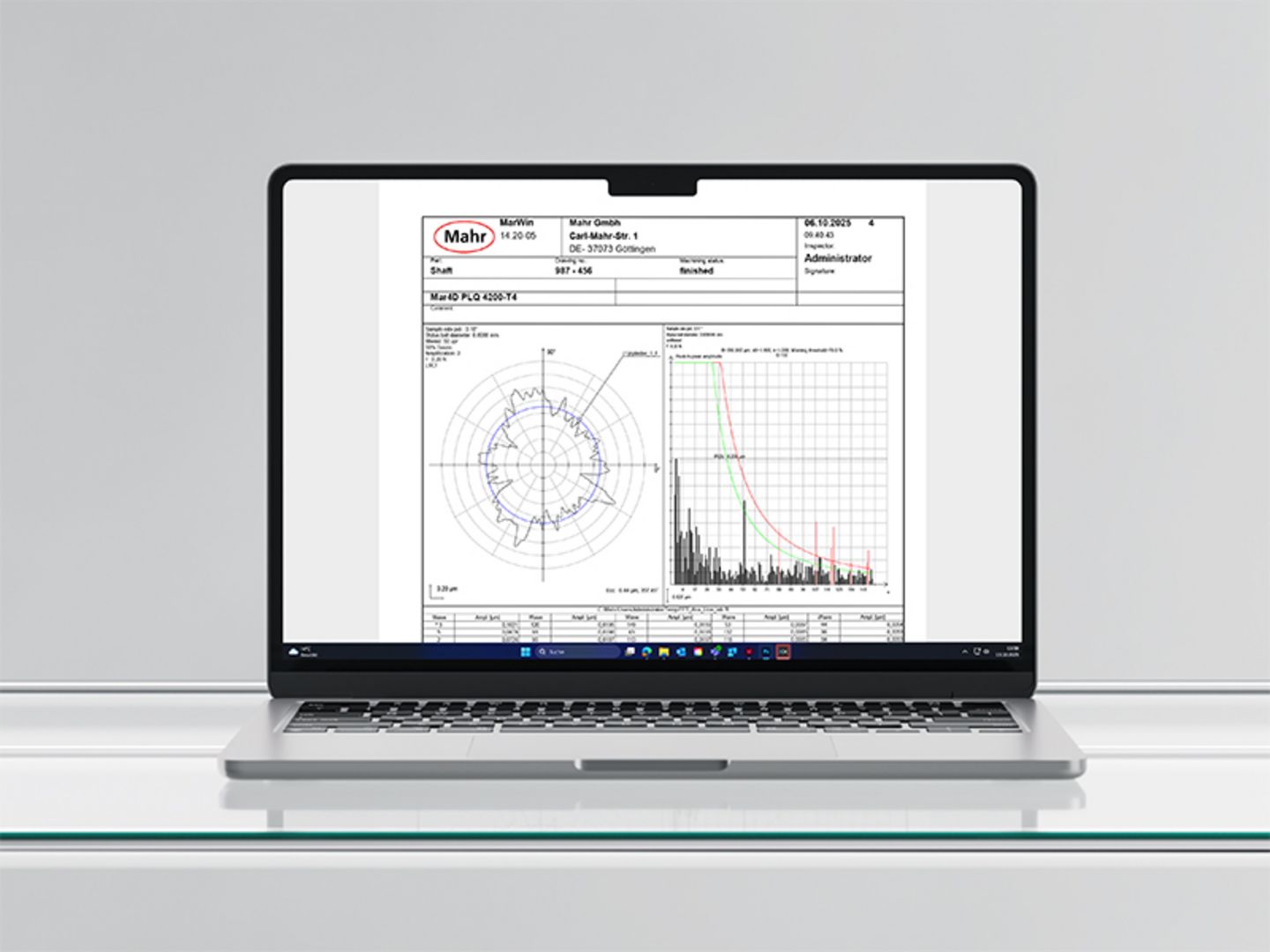 利用傅立叶分析法进行评估,可以精确检测出 "突出 "的振动。这些振动会导致功能问题,通常可直接归因于制造影响。