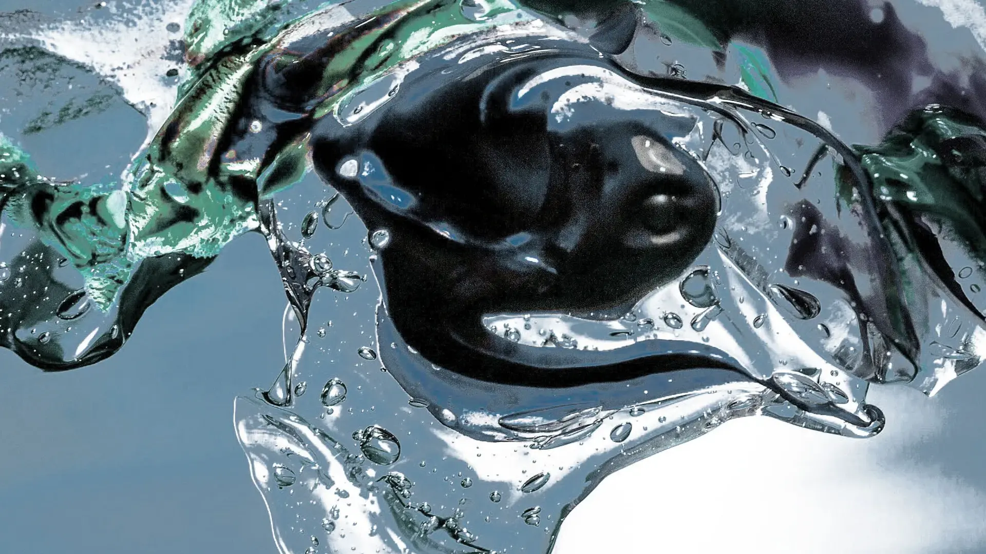 透明液体 混合图