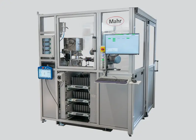 For a manufacturer of flat-rolled aluminum products, Mahr Engineered Solutions (MES) has developed an automated measuring station that checks the roughness of aluminum sheets. 